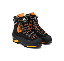 GRONELL SCARPONE ANTITAGLIO DIABLO WORK D 275-21 NERO ARANCIO